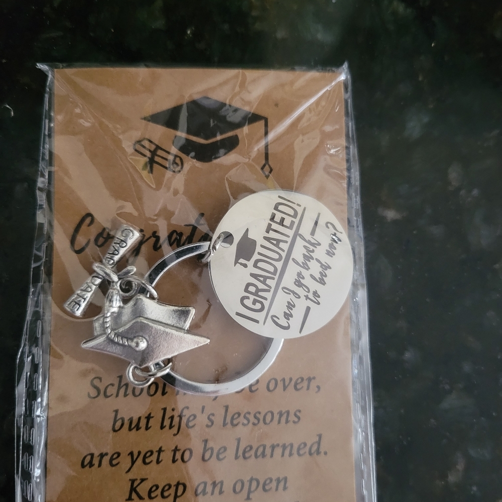 6 Pcs Graduation Gifts Keychain  Graduation Key Chains